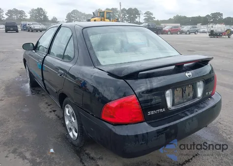 2006 Nissan Sentra 1.8S z USA, uszkodzony, nr VIN 3N1CB51D56L537516